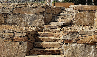 Natural Stone Staircase